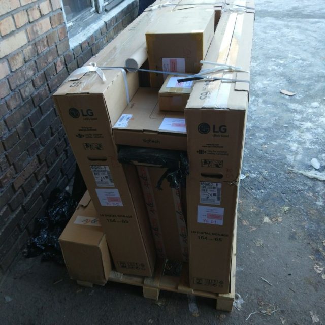 Truck delivery from Germany to Ukraine. Electroic equipment_2
